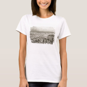 Bird's Eye View of London from Westminster Abbey, T-Shirt