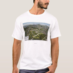 Bird's Eye View of Mountain T-Shirt