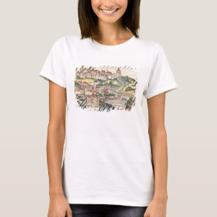 Bird's Eye View of Prague from the Nuremberg Chron T-Shirt