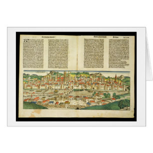Bird's Eye View of Ratisbon, from the Nuremberg Ch