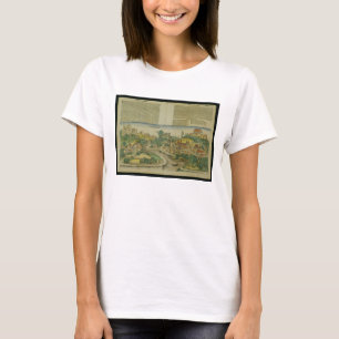 Bird's Eye View of Salzburg from the Nuremberg Chr T-Shirt