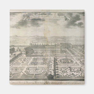 Bird's Eye View of the Gardens Kensington Magnet