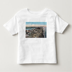 Bird's Eye View of TownNome, AK Toddler T-Shirt