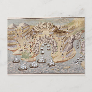 Bird's-Eye View of western Greece centred on Vonit Postcard