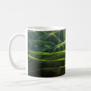 BIRD'S EYE VIEW PHOTOGRAPH OF GREEN MOUNTAINS COFFEE MUG