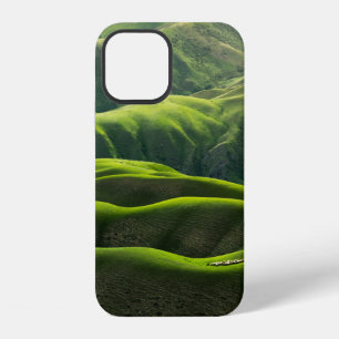 BIRD'S EYE VIEW PHOTOGRAPH OF GREEN MOUNTAINS iPhone 12 CASE