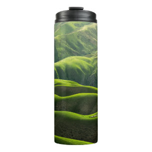 BIRD'S EYE VIEW PHOTOGRAPH OF GREEN MOUNTAINS THERMAL TUMBLER