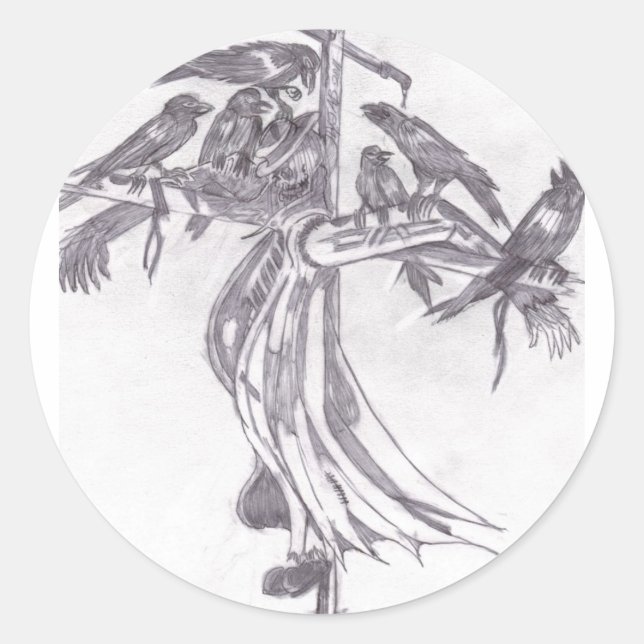 Bird's Eye View Sticker (Front)