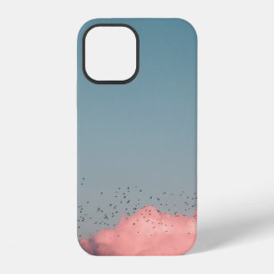 BIRDS FLYING NEAR CLOUDS iPhone 12 CASE