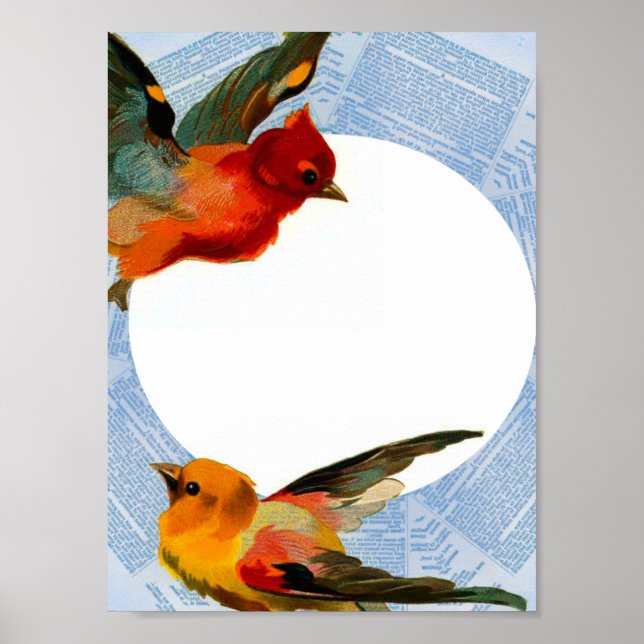 Birds Frame Poster (Front)