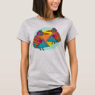 Birds full of colour T-Shirt