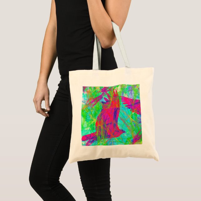Birds in Flight Large Tote Bag (Front (Product))