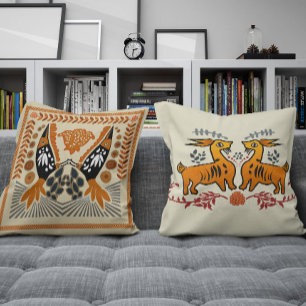 Birds in Harmony Cushion