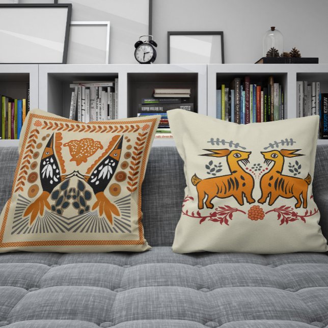 Birds in Harmony Cushion (Creator Uploaded)