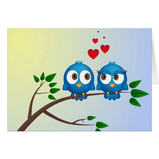Birds in love