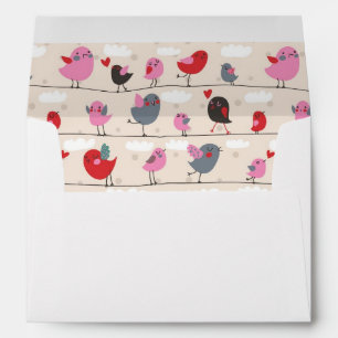 Birds in Love Envelope