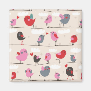 Birds in Love Magnet