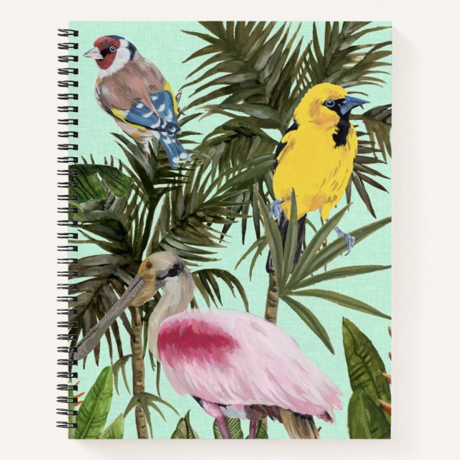 Birds in Paradise Notebook (Front)