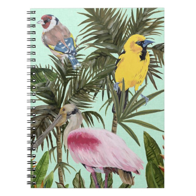 Birds in Paradise Notebook (Front)