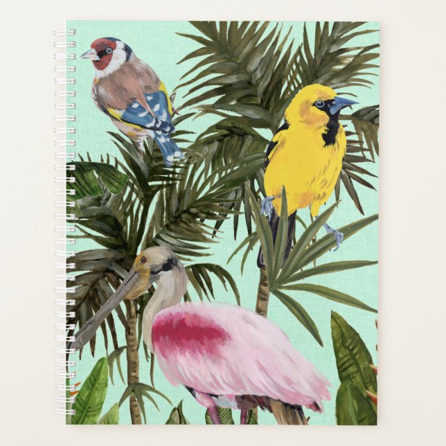 Birds in Paradise Planner (Front)