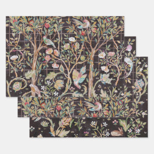 Birds in The Flower Garden, William Morris Wrapping Paper Sheet