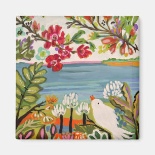 Birds in the Garden Magnet
