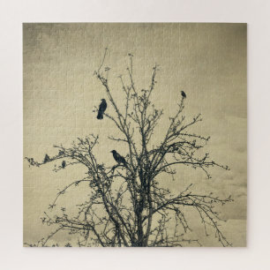 Birds in the tree   -     jigsaw puzzle