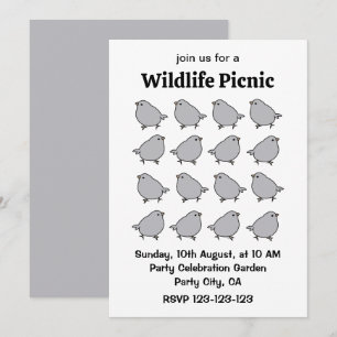 Birds Invitation