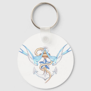 birds keychain