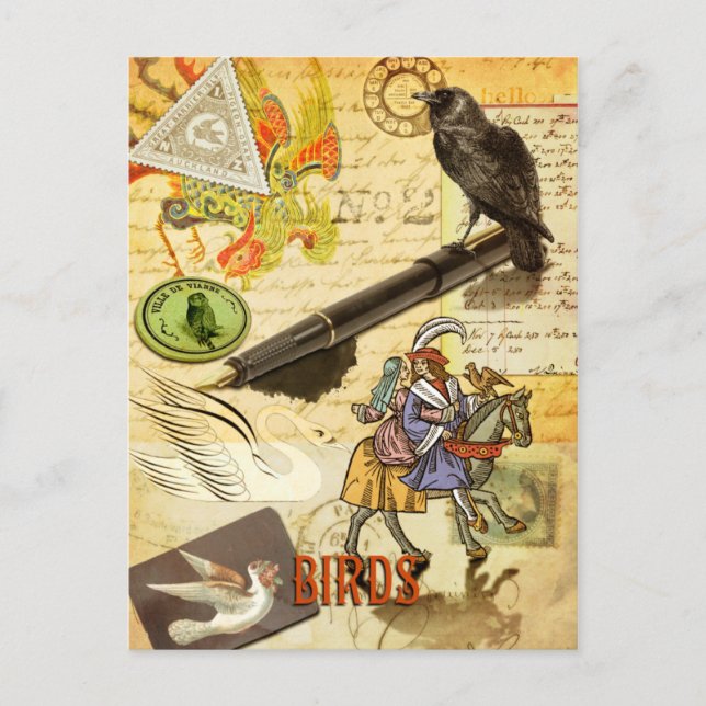 "Birds" Lenormand Postcard (Front)