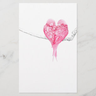Birds Love Stationery