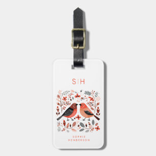 Birds Luggage Tag