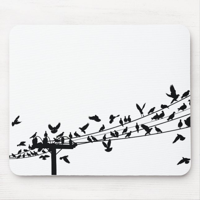 Birds Mouse Pad (Front)