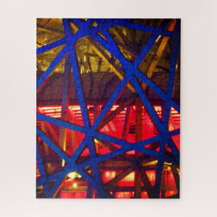birds nest beijing lines jigsaw puzzle