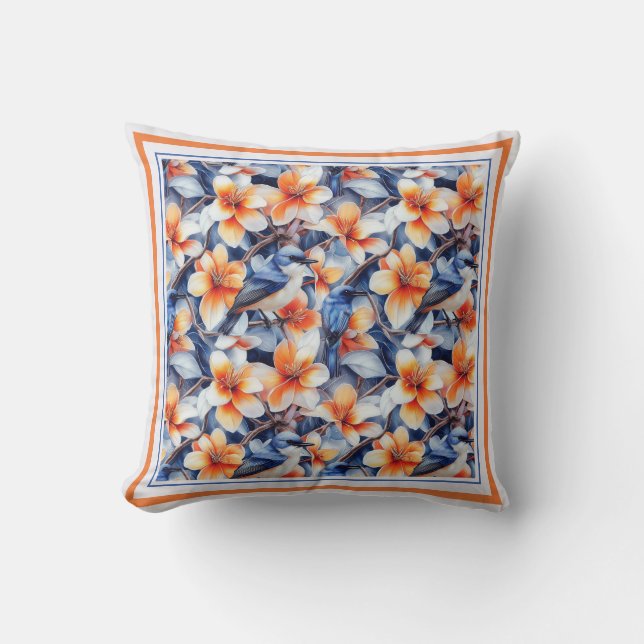 Birds of a Feather Cushion (Front)