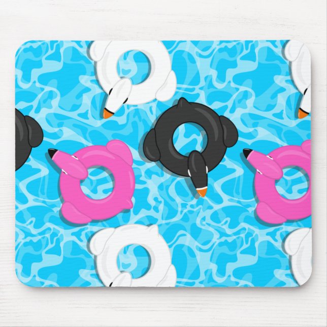 Birds of a Feather Floaties Mouse Pad (Front)