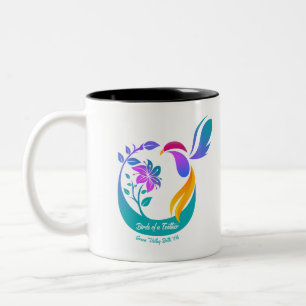 Birds of a Feather Two-Tone Coffee Mug