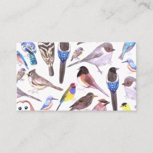 Birds of America- pets and wild birds Business Card