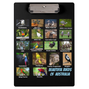 Birds of Australia Clipboard