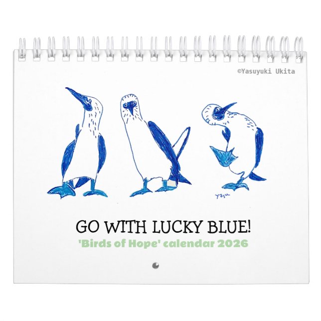 'Birds of Hope' Calendar 2026  (Cover)