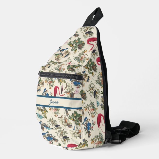 Birds of John James Audubon Sling Bag (Right Corner)