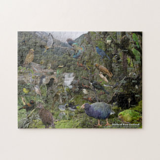 Birds of New Zealand puzzle