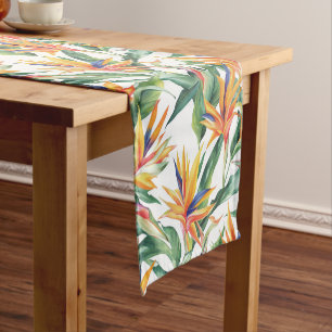 Birds of Paradise Bliss Short Table Runner