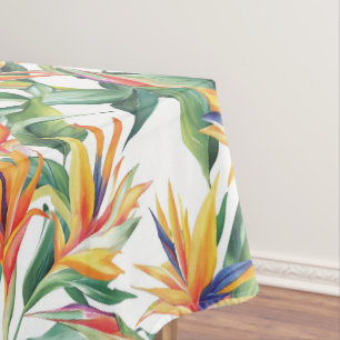 Birds of Paradise Bliss   Tablecloth