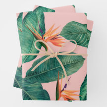 Birds of Paradise Wrapping Paper