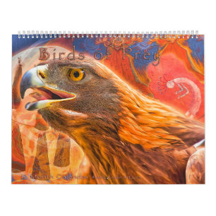 BIRDS OF PREY ART #1 CALENDAR