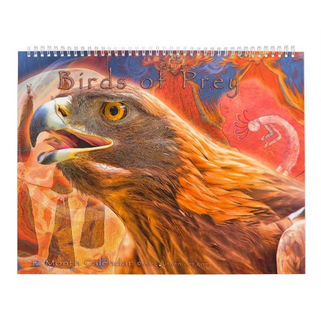 BIRDS OF PREY ART #1 CALENDAR (Cover)