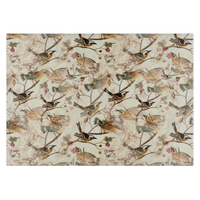 Birds on a Branch Cutting Board (Front)