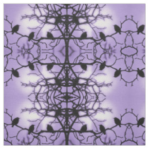 Birds on a Branch - Lavender Fabric