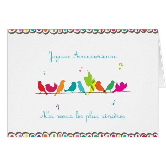 birds on a line (Front Horizontal)